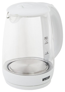 Чайник электрический Mystery MEK-1642 White