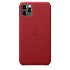 Чехол Apple для iPhone 11 Pro Max Leather Case (PRODUCT) RED