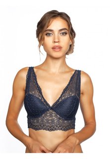 Бюстгальтер женский LUCE DEL SOLE 1003LS синий 80B