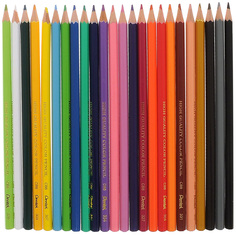 Карандаши цветные Pentel Arts Цветные карандаши 24 цвета