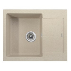 Мойка для кухни гранитная "KAISER" Sand Beige KGMK-6250-SB