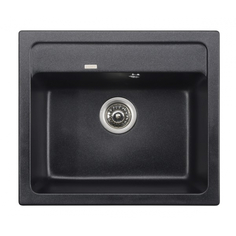 Мойка для кухни гранитная "KAISER" Black Pearl KGM-5750-BP