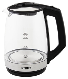 Чайник электрический Mystery MEK-1643 Black/Silver