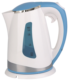 Чайник электрический Mercury MC-6721 White/Blue