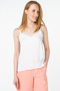 Топ женский ICHI 20108905 белый S