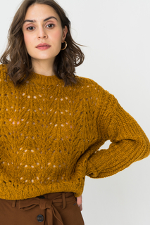 Джемпер женский Blend She 20203812 коричневый M