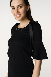 Блуза женская adL 11533232000 черная 42 RU