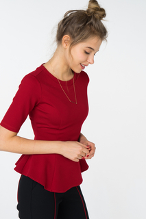 Блуза женская adL 11524396007 красная 42 RU