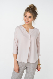 Блуза женская adL 11528050005 бежевая 40 RU