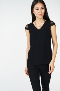 Блуза женская adL 11529625002 черная 40 RU