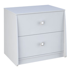 Комод с 2 ящиками для кровати-чердака Polini kids Simple 4100, белый