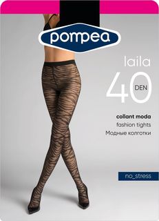 Колготки женские Pompea CL LAILA nero 3/4
