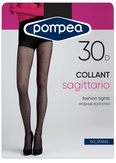 Колготки женские Pompea CL SAGITTARIO nero 3/4