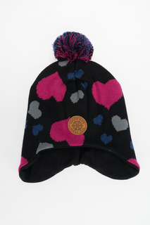 Шапка детская Kuoma, цв. черный р-р 48
