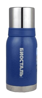 750NBА-B Термос "Биосталь-ОХОТА" 2 чашки, синий, 0.75 л Biostal