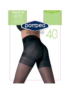 Колготки женские Pompea THIN UP серые 4