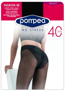 Колготки женские Pompea FASHION 40 den бежевые 4