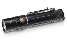 Туристический фонарь Fenix PD36R холодный, черный, 6 режимов
