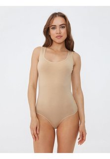 Боди женское ALLA BUONE 8028AB бежевое 44 RU