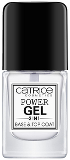 Закрепитель лака для ногтей CATRICE Power Gel 2in1 Base & Top Coat 10 мл