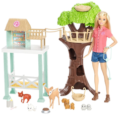 Куклы Barbie спасатель животных FCP78