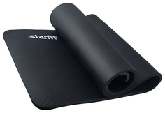 Коврик для йоги Starfit FM-301 NBR черный 15 мм
