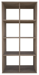 Стеллаж Polini Home Smart Кубический 8 секции дуб