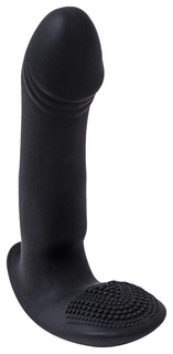 Массажер простаты Сумерки Богов с вибрацией черный