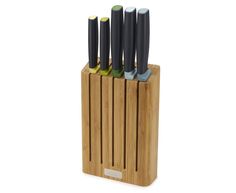 Набор ножей Elevate™ Knives Bamboo в подставке из бамбука Joseph Joseph