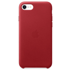 Чехол Apple для смартфона iPhone SE Leather Case (PRODUCT) RED (MXYL2ZM/A)