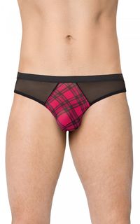 Трусы мужские с клетчатой вставской SoftLine Collection, черный, XL черный, розовый XL