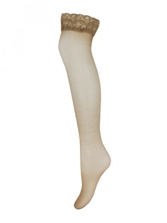 Чулки женские Trasparenze Fanny 15 золотистые 4 (L)