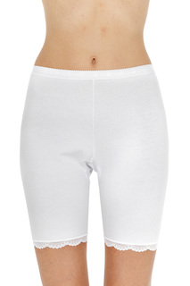 Панталоны женские Pompea ANTISFRE.PIZZO белые 7/XXXL