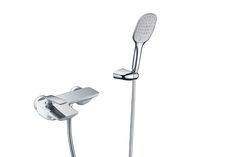 Смеситель для ванны и душа Timo Helmi 4014/00-16Y хром-белый