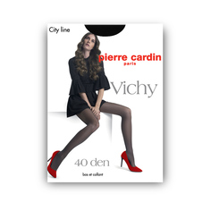 Колготки женские Pierre Cardin VICHY 40 черные 3 (M)