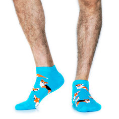 Носки St.Friday Socks Корги голубые 38-41