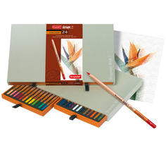 Набор цветных карандашей Bruynzeel "Design", 24 цвета