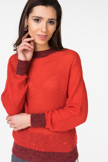 Джемпер женский ICHI 20107446 красный XS