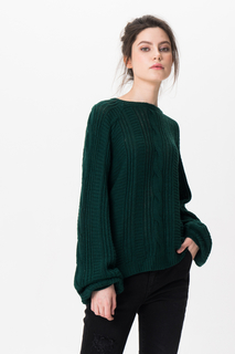 Джемпер женский Blend She 20202792 зеленый XS