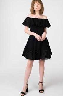 Повседневное платье женское T-Skirt 16SS-07-0105-FS черное S