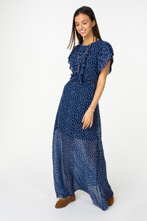 Повседневное платье женское LA VIDA RICA D71026 синее 44