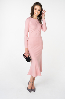 Вечернее платье женское T-Skirt 16AW-03-0050-FS бежевое S