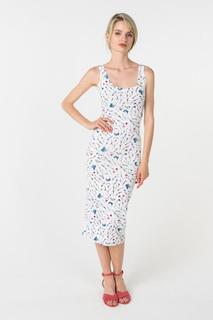 Повседневное платье женское Trendy Angel TAO-0025 белое L