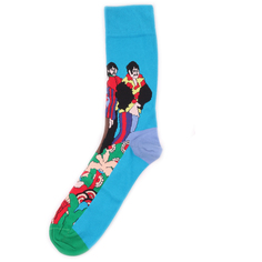 Носки унисекс Happy Socks x The Beatles - Pepperland синие 41-46