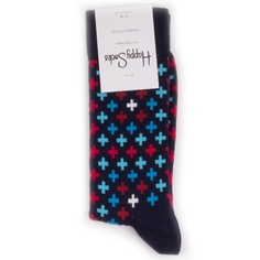 Носки Happy Socks Plus Socks черные 41-46