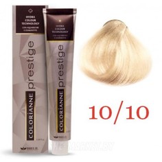 Краска для волос Colorianne Prestige 10/10 Ультра светлый пепельный блонд, 100 мл Brelil Professional