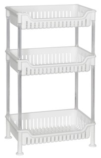 Этажерка Grampus, прямоугольная трехэтажная, GR-8351