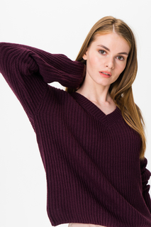 Пуловер женский Blend She 20202791 бордовый M
