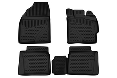 Коврики 3D в салон TOYOTA Prius 30, 2009-2015, правый руль, 4 шт. (полиуретан) Element