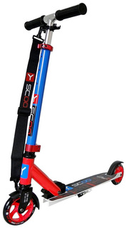 Самокат Y-Scoo RT 125 Mini City Montreal blue/red